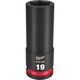 49-66-6280 [ミルウォーキー SHOCKWAVE IMPACT DUTY ディープインパクトソケット 1/2インチ（12.7mm）角 19mm]