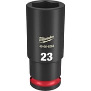 49-66-6284 [ミルウォーキー SHOCKWAVE IMPACT DUTY ディープインパクトソケット 1/2インチ（12.7mm）角 23mm]