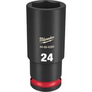 49-66-6285 [ミルウォーキー SHOCKWAVE IMPACT DUTY ディープインパクトソケット 1/2インチ（12.7mm）角 24mm]
