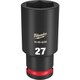 49-66-6288 [ミルウォーキー SHOCKWAVE IMPACT DUTY ディープインパクトソケット 1/2インチ（12.7mm）角 27mm]