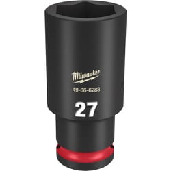 49-66-6288 [ミルウォーキー SHOCKWAVE IMPACT DUTY ディープインパクトソケット 1/2インチ（12.7mm）角 27mm]