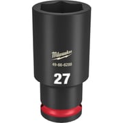 49-66-6288 [ミルウォーキー SHOCKWAVE IMPACT DUTY ディープインパクトソケット 1/2インチ（12.7mm）角 27mm]