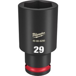 49-66-6290 [ミルウォーキー SHOCKWAVE IMPACT DUTY ディープインパクトソケット 1/2インチ（12.7mm）角 29mm]