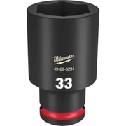 49-66-6294 [ミルウォーキー SHOCKWAVE IMPACT DUTY ディープインパクトソケット 1/2インチ（12.7mm）角 33mm]