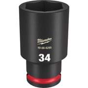 49-66-6295 [ミルウォーキー SHOCKWAVE IMPACT DUTY ディープインパクトソケット 1/2インチ（12.7mm）角 34mm]
