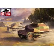 PF72015 1/72 ポ・TKS小型戦車機銃搭載型 [組立式プラスチックモデル]