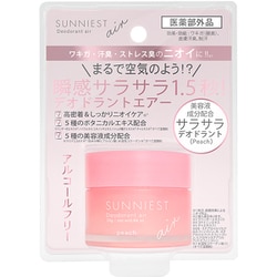 医薬部外品 サニエスト デオドラントエアー ピーチの香り 25g