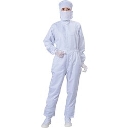 BSC-11021-W-4L [ブラストン フード付つなぎ服 ホワイト 4Lサイズ]