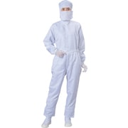 BSC-11021-W-4L [ブラストン フード付つなぎ服 ホワイト 4Lサイズ]
