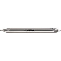 ヤマワ ロングシャンク強ねじれ溝A形60° センタ穴ドリル CE-SL L200 5X60°X12 CE-SL-200-5X60X12