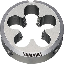 ヤマワ ソリッドダイス 左ねじ用 D LH 1/2W12 38径 D-LH-1/2W12-38