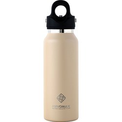 真空断熱ボトル REVOMAX 保冷・保温・炭酸対応 12oz(355ml)スリム サンドベージュ DWF-12755S-JP-V3