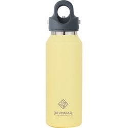 真空断熱ボトル REVOMAX 保冷・保温・炭酸対応 12oz(355ml)スリム バターイエロー DWF-12756S-176L-JP-V3