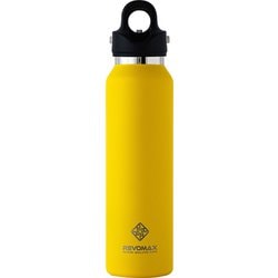 真空断熱ボトル REVOMAX 保冷・保温・炭酸対応 16oz(473ml) アシッドイエロー DWF-16138S-JP-V3