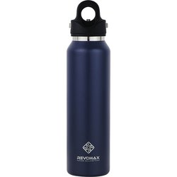 真空断熱ボトル REVOMAX 保冷・保温・炭酸対応 16oz(473ml) ネイビー DWF-16750S-JP-V3