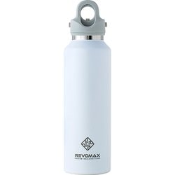 真空断熱ボトル REVOMAX 保冷・保温・炭酸対応 20oz(592ml) マットホワイト DWF-20115B-JP-V3