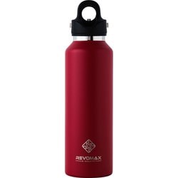 真空断熱ボトル REVOMAX 保冷・保温・炭酸対応 20oz(592ml) ファイヤーレッド DWF-20427B-JP-V3