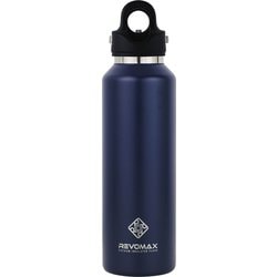 真空断熱ボトル REVOMAX 保冷・保温・炭酸対応 20oz(592ml) ネイビー DWF-20750B-JP-V3