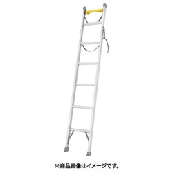 LQ1-21BA [ハセガワ 電柱昇降用1連はしご 2.14m 安全ベルト、バンド付]