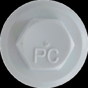 PC5X45WH-15 [JPF プラカラー ホワイト 5×45 WH-15 （300本入り）]