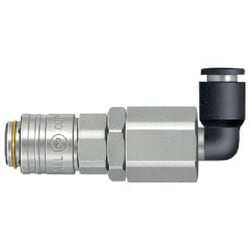 日東 スモールカプラ（L型チューブ取付用） 適合チューブ外径8mm（51365） MS-20SCL-8