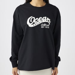 Ocean Pacific レディス 長袖 UVTシャツ ブラック XLサイズ 524458