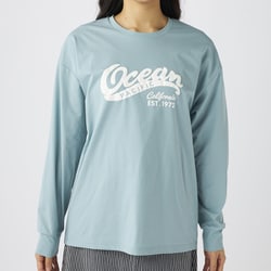 Ocean Pacific レディス 長袖 UVTシャツ サックス XLサイズ 524458