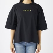 RUSTY レディス 半袖 UVTシャツ ブラック XLサイズ 924465