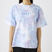 RUSTY レディス 半袖 Tシャツ ブルー Lサイズ 924505