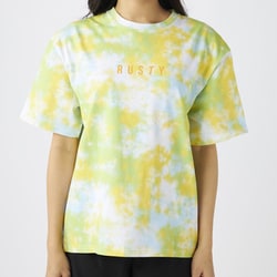 RUSTY レディス 半袖 Tシャツ イエロー Lサイズ 924505