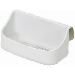 収納 小物入れ キッチンラック スポンジ 洗剤 ピタッと 貼れる シリコーン ゴム 洗面所 お風呂 台所 リビング グレー GRAY TOUCH CC-1736