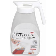 HC-0269 [冷水 ポット 3.0L 冷水筒 ピッチャー 麦茶 ワンタッチ タテヨコ 日本製 クールブロー]