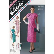 SPL757 [パターン 型紙 シンプリシティ 1950sチャイナワンピース]