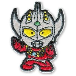 PU350 PU44 [ウルトラヒーローズワッペン ウルトラマンタロウ 約幅32mm×約縦42mm 1枚]