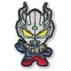 PU350 PU45 [ウルトラヒーローズワッペン ウルトラマンゼロ 約幅26mm×約縦42mm 1枚]