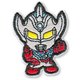 PU350 PU46 [ウルトラヒーローズワッペン ウルトラマンタイガ 約幅31mm×約縦42mm]