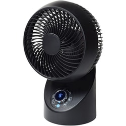 360°3D首振りDCフルリモコンサーキュレーター ブラック SAK-346KDC