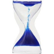 逆砂時計 アプリクス ゴーアップ フロー ブルー [インテリアトイ]