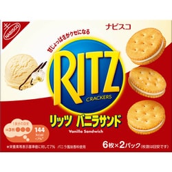 リッツ バニラサンド 106g