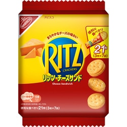 リッツ ファミリーパック チーズサンド 187g（7袋）