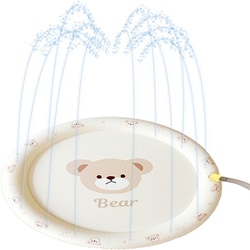 噴水マット 65cm くま