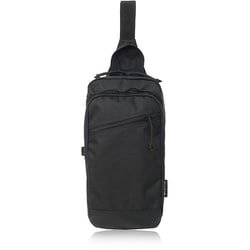 22419777 [OUTDOOR PRODUCTS ヘザーテクス ストリームライン ボディバッグ タテ型 斜め掛け 肩掛け BLACK-2]