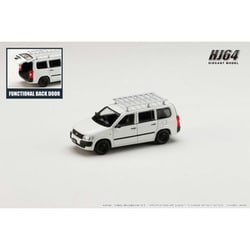 HJ642062W 1/64 トヨタ プロボックス カスタムバージョン/ルーフキャリア付き ホワイト [ダイキャストミニカー]