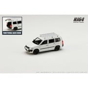 HJ642062W 1/64 トヨタ プロボックス カスタムバージョン/ルーフキャリア付き ホワイト [ダイキャストミニカー]