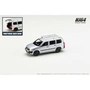 HJ642062S 1/64 トヨタ プロボックス カスタムバージョン/ルーフキャリア付き シルバーメタリック [ダイキャストミニカー]