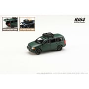 HJ643062GR 1/64 トヨタ プロボックス カスタムバージョン マットグリーン [ダイキャストミニカー]