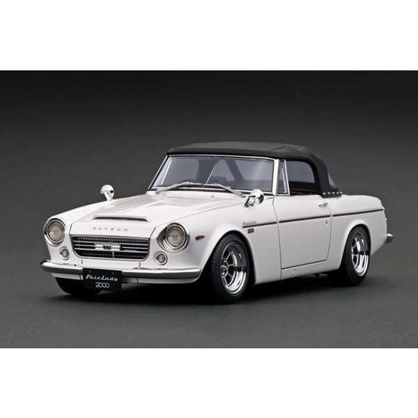 IG2713 1/18 ダットサン フェアレディ 2000 SR311 ホワイト [レジンキャストミニカー]
