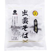 そば処一福の本格出雲そば 2食そば つゆ付き [期限切迫商品（賞味期限：2025年8月15日）]