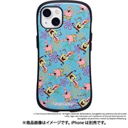 41-972212 [iPhone 13用 iFace First Class ケース スポンジ・ボブ エメラルド/総柄]