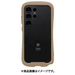 Galaxy S24 Ultra用 iFace Reflection 強化ガラスクリアケース ベージュ 41-972724